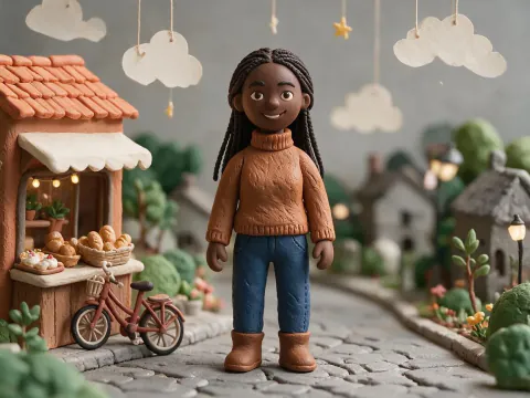 Clay village