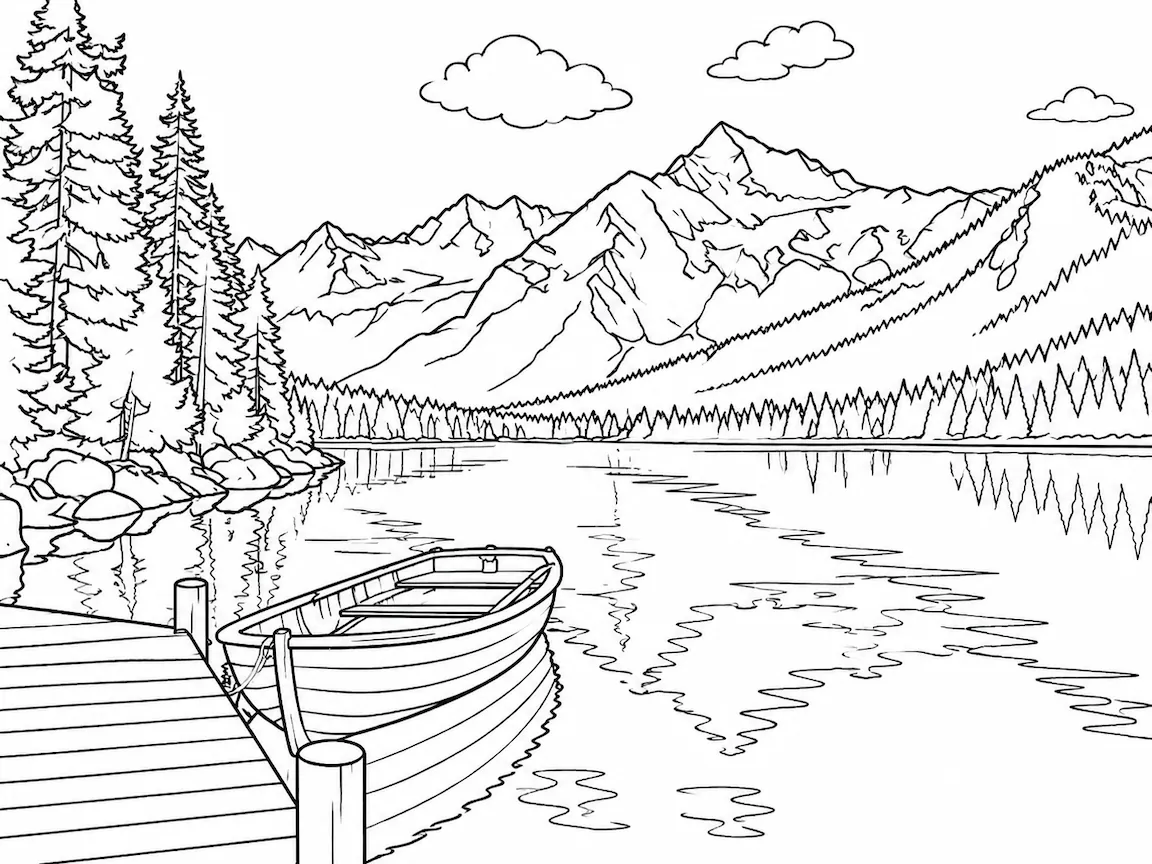 Lago di montagna