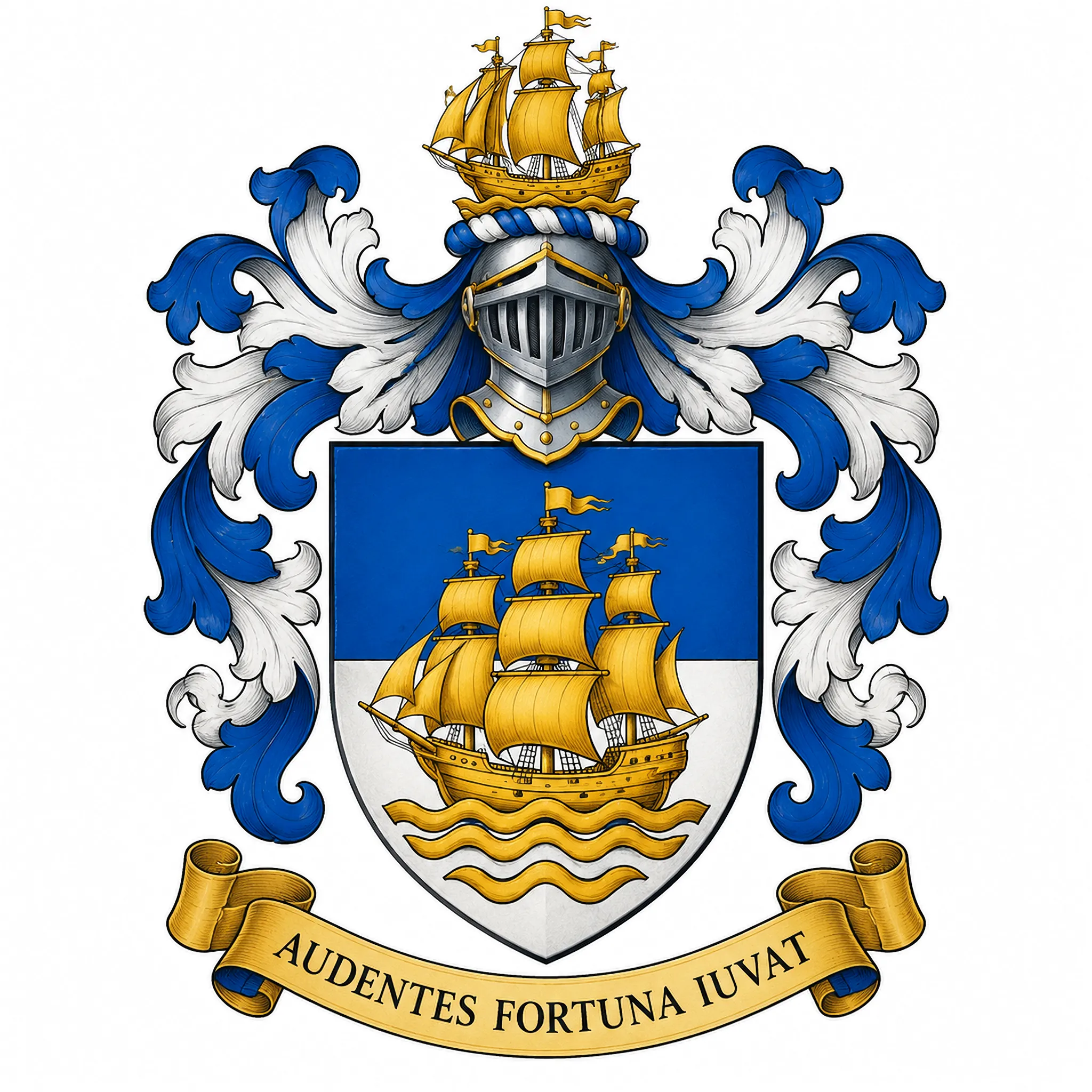 Ship on per fess
