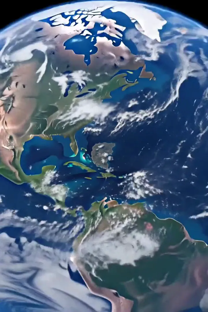 Earth Zoom Out example 2 · Result