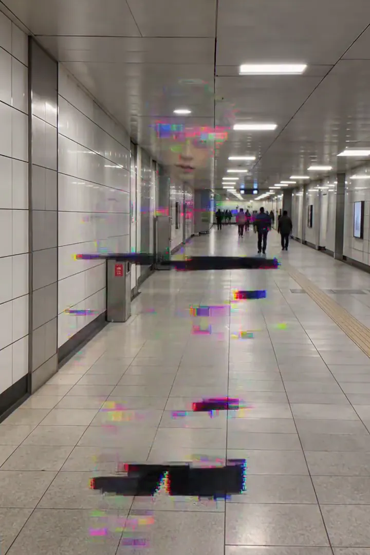 Glitch Teleport example 2 · Result
