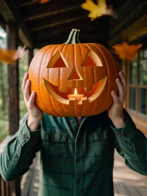 Ballo con la testa di zucca, esempio 3 · Risultato