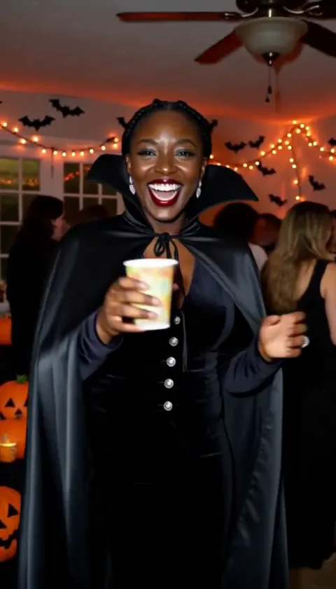Festa vampira Y2K, exemplo 3 · Resultado