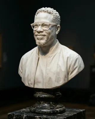 Busto de mármol