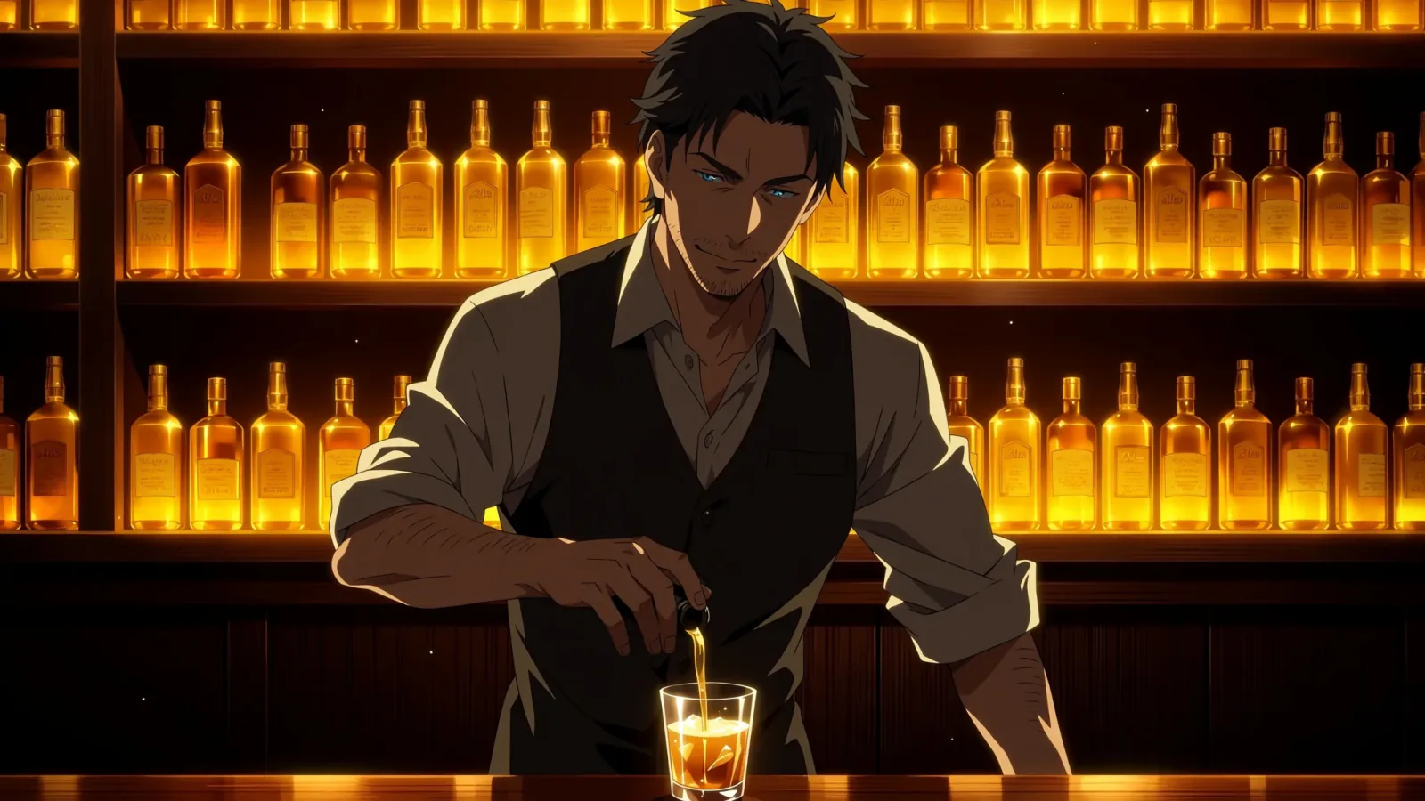 Late shift bartender