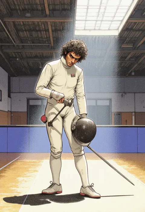 Fencer illustrated