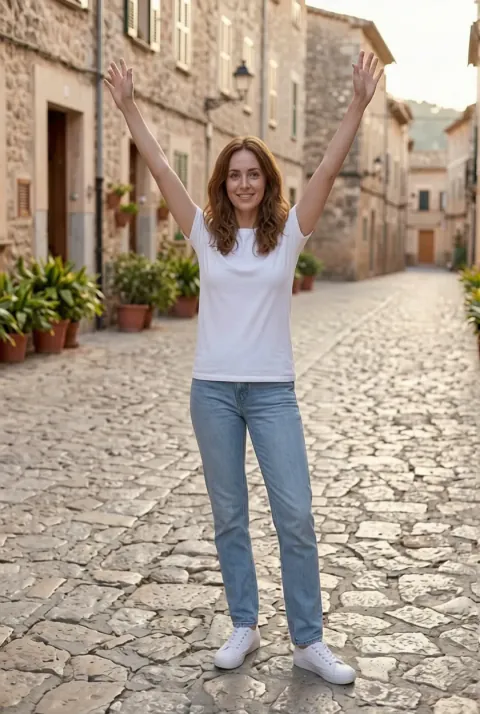 Strada, esultare