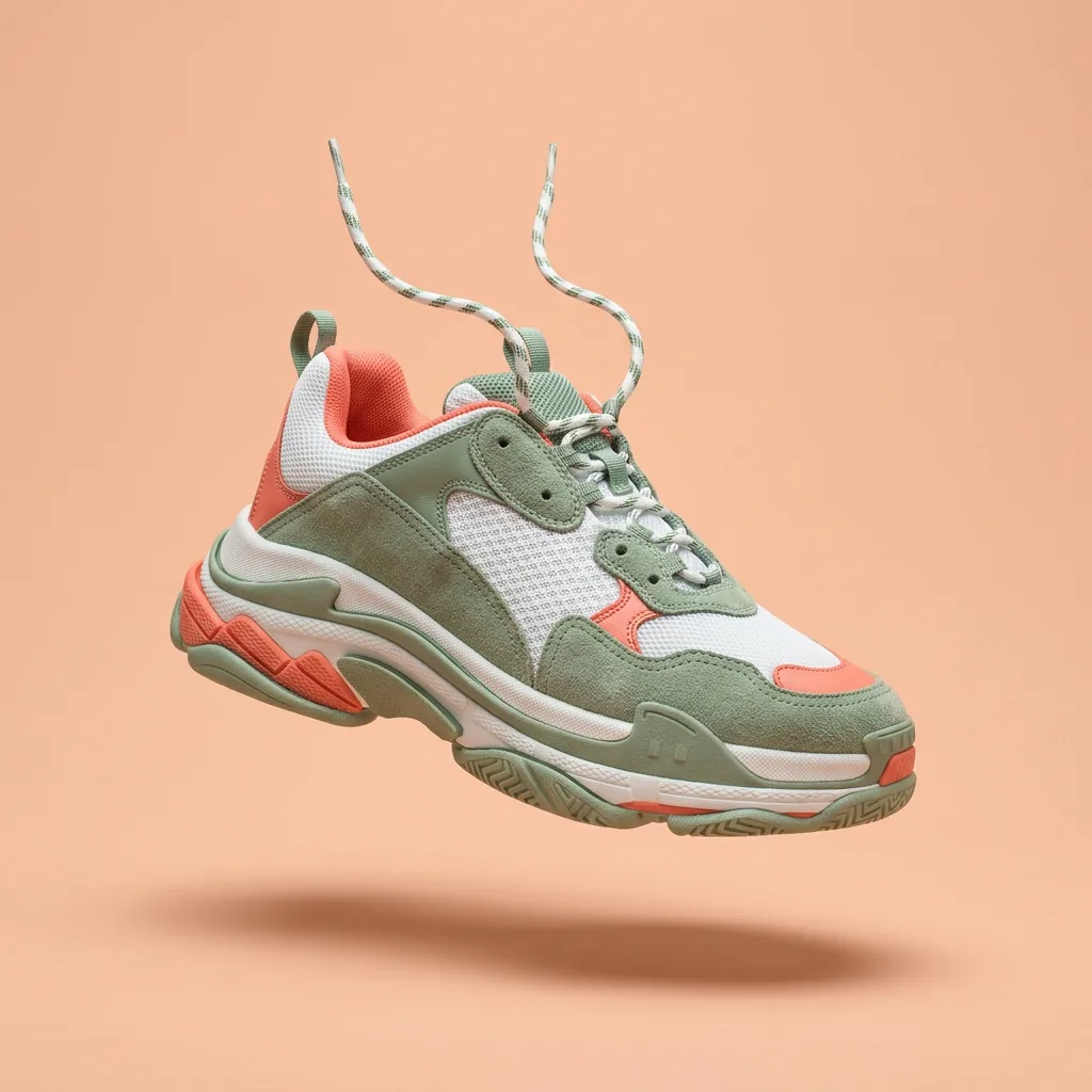 Floating Sneaker, made with Nano Banana 2.1