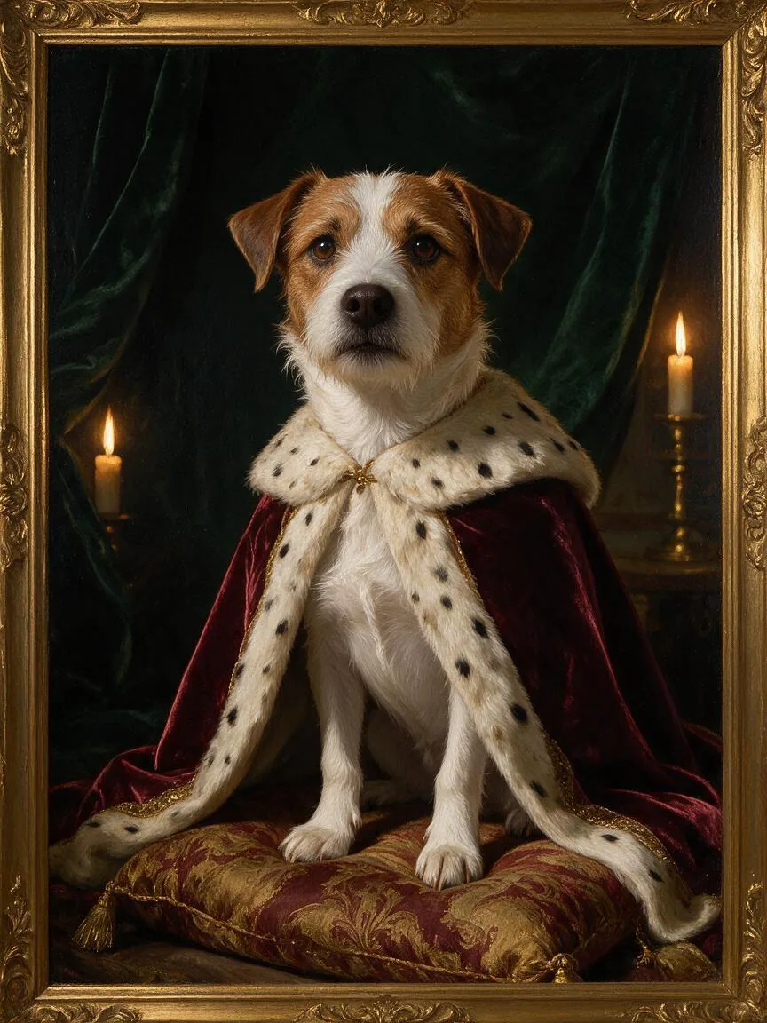 Royal Dog · Creato con Seedream 5.0 Pro
