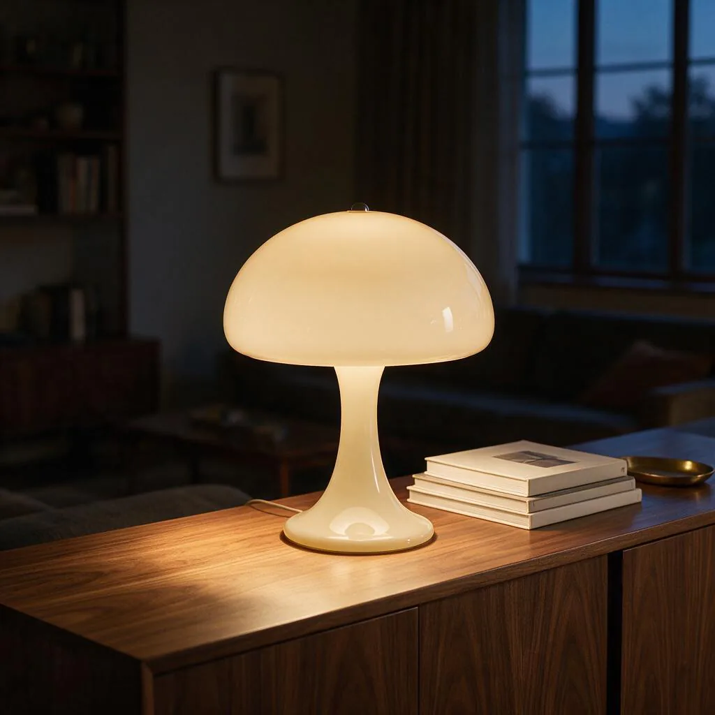 Mushroom Lamp · Creato con Seedream 5.0 Pro