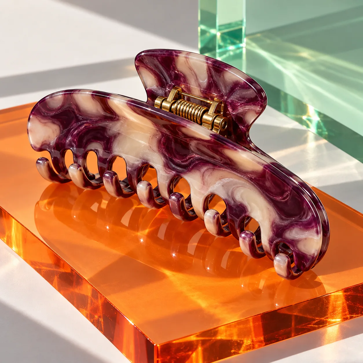 Acetate Clip Prism, made with GPT Image 2.5 Sunburst