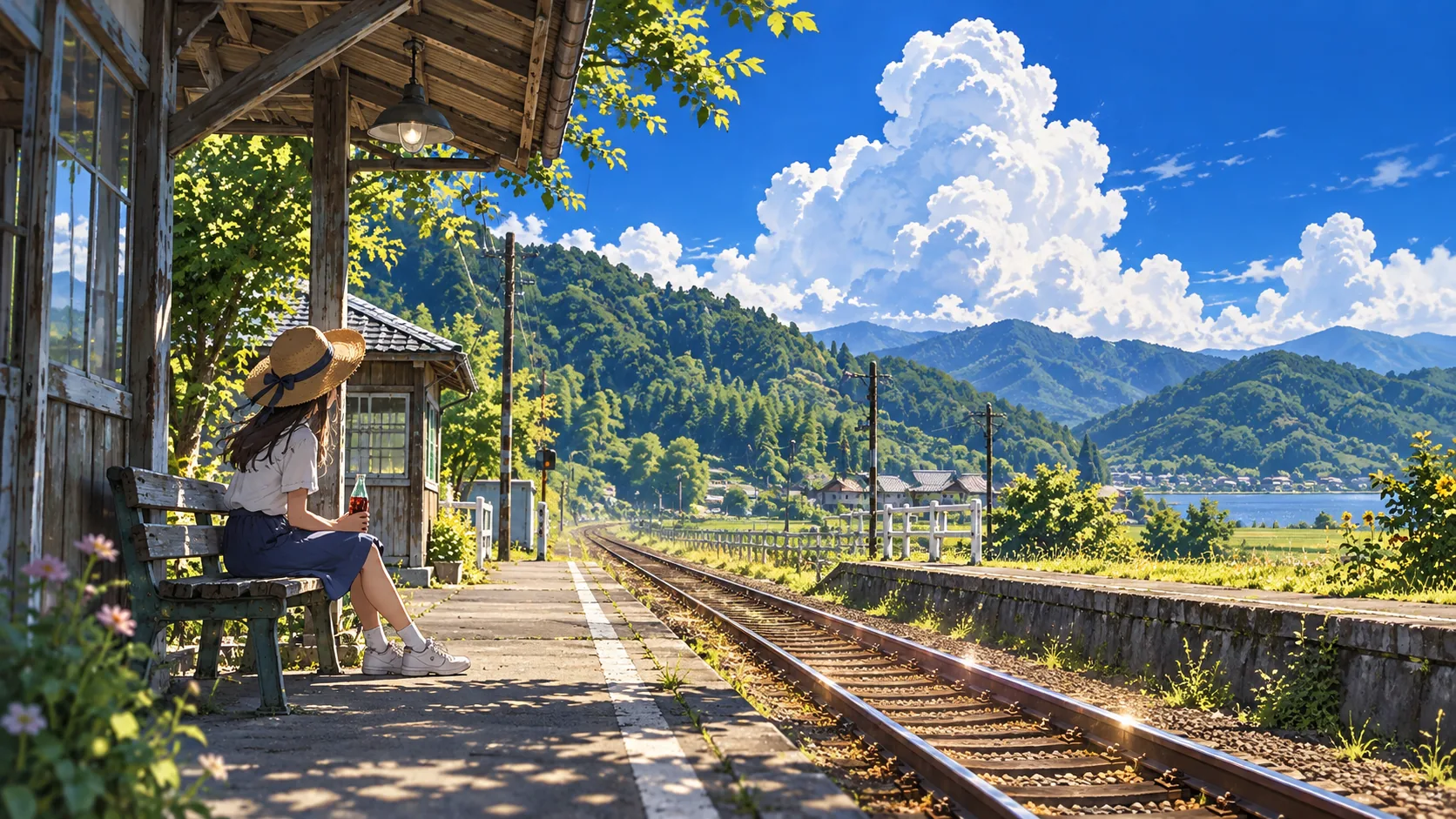Countryside Station, made with GPT Image 2.5 Sunburst