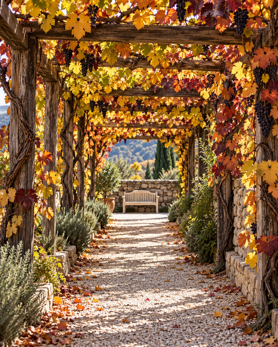 Autumn Vine Canopy, made with GPT Image 2.5 Sunburst
