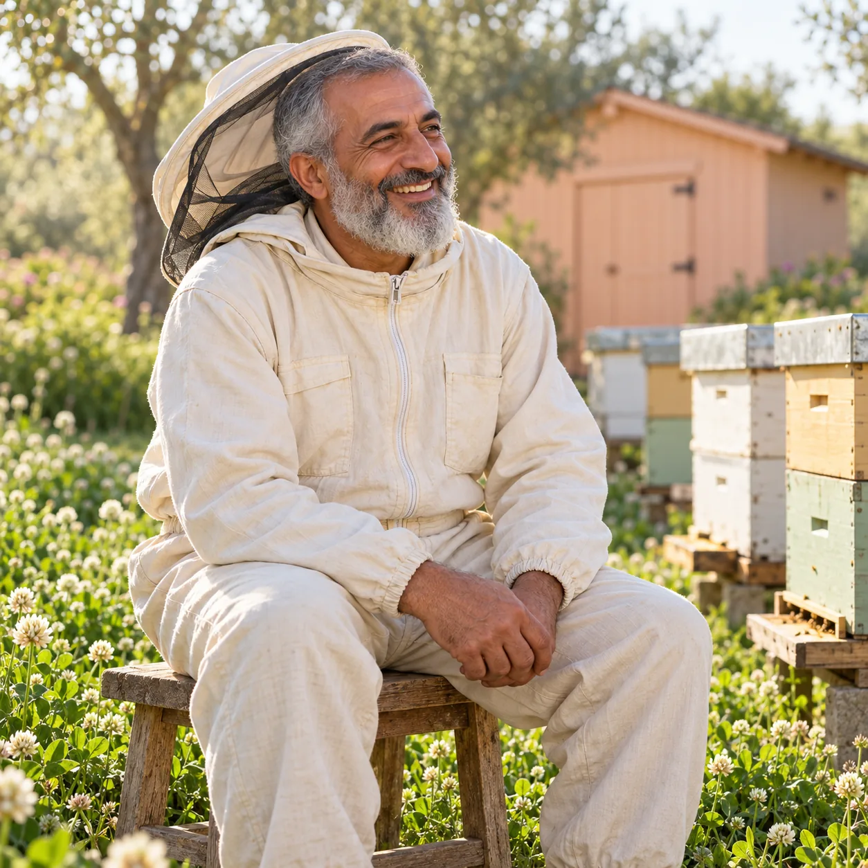 Beekeeper Break, made with GPT Image 2.5 Sunburst