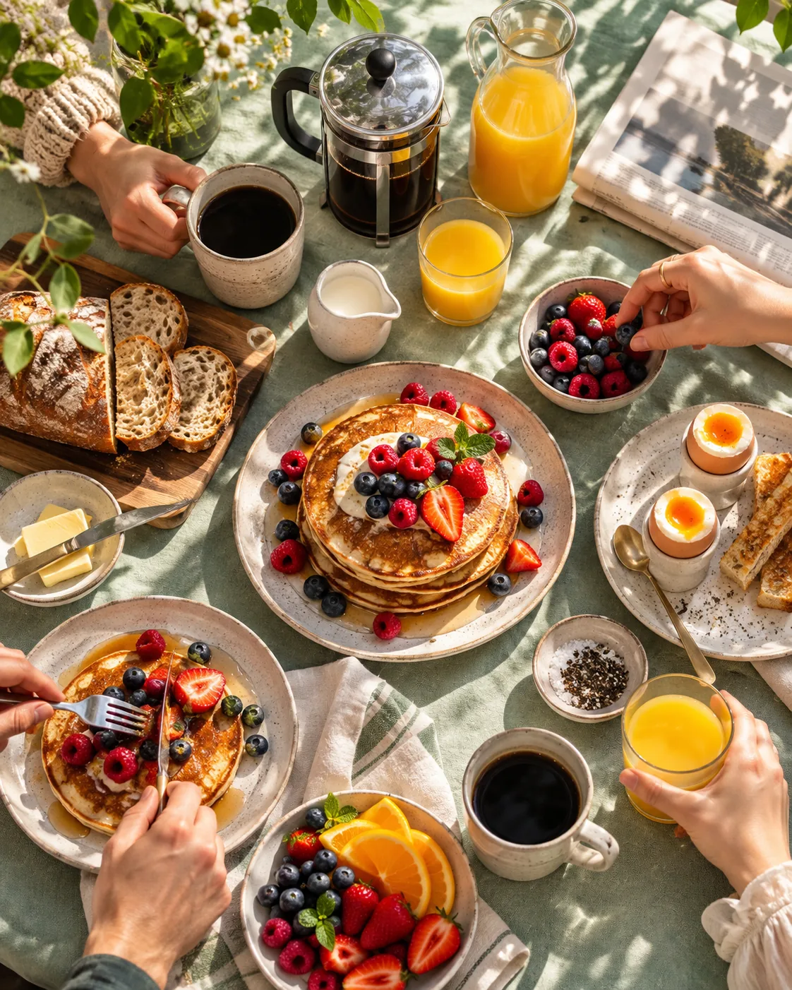 Sunday Breakfast, made with GPT Image 2.5 Sunburst