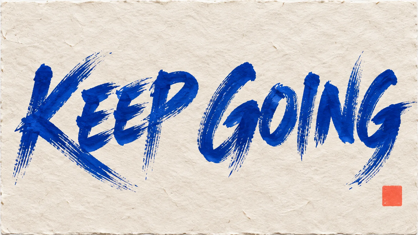 Keep Going Brushwork, made with GPT Image 2.5 Sunburst