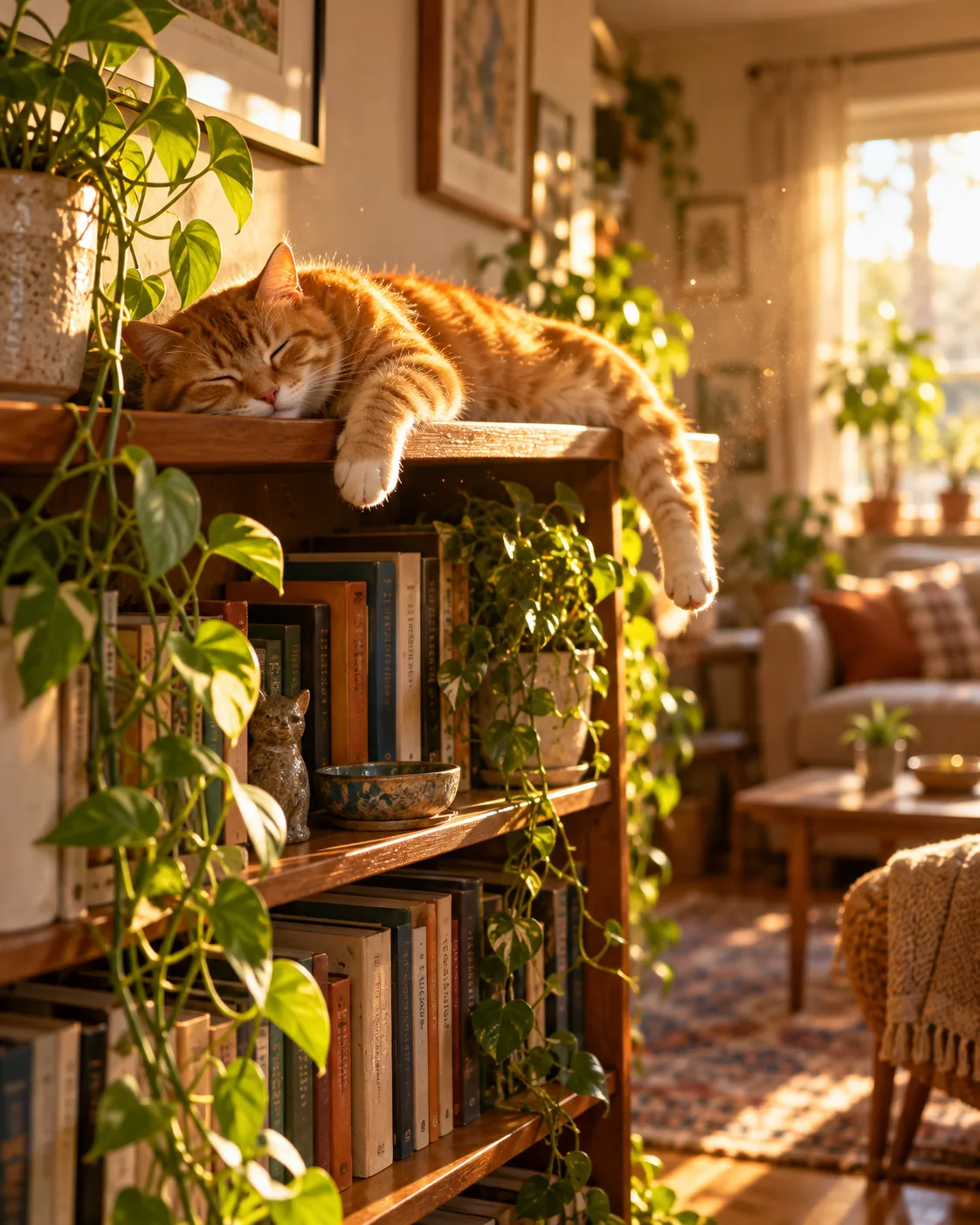 Cat in a Sunbeam, made with GPT Image 2.5 Sunburst