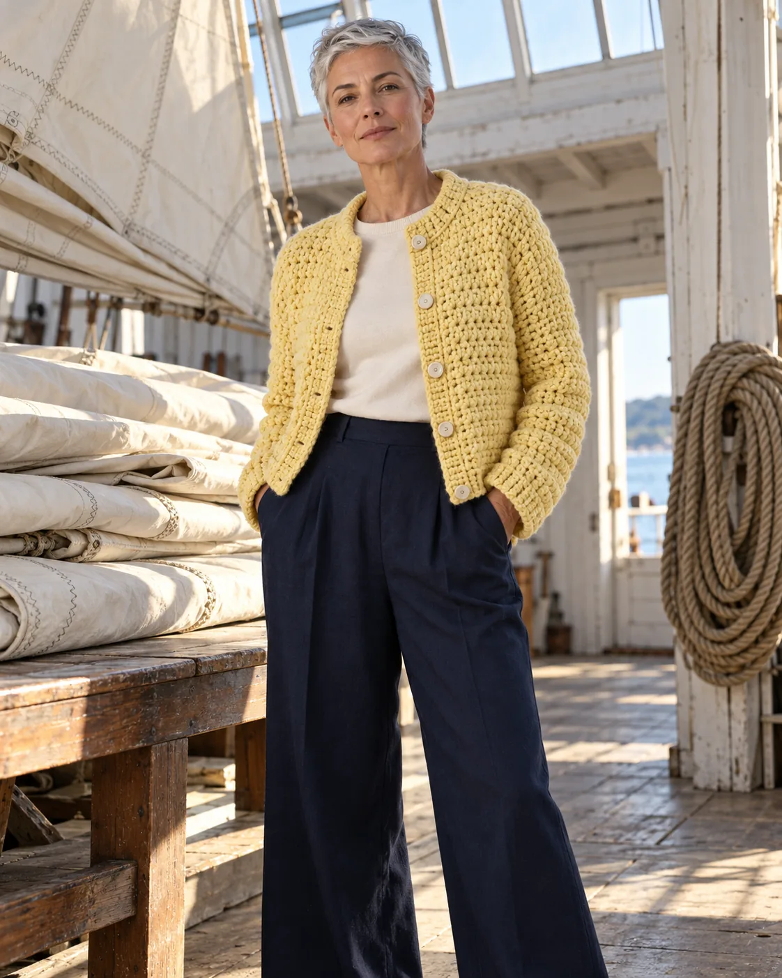 Sail Loft Knitwear, made with GPT Image 2.5 Sunburst