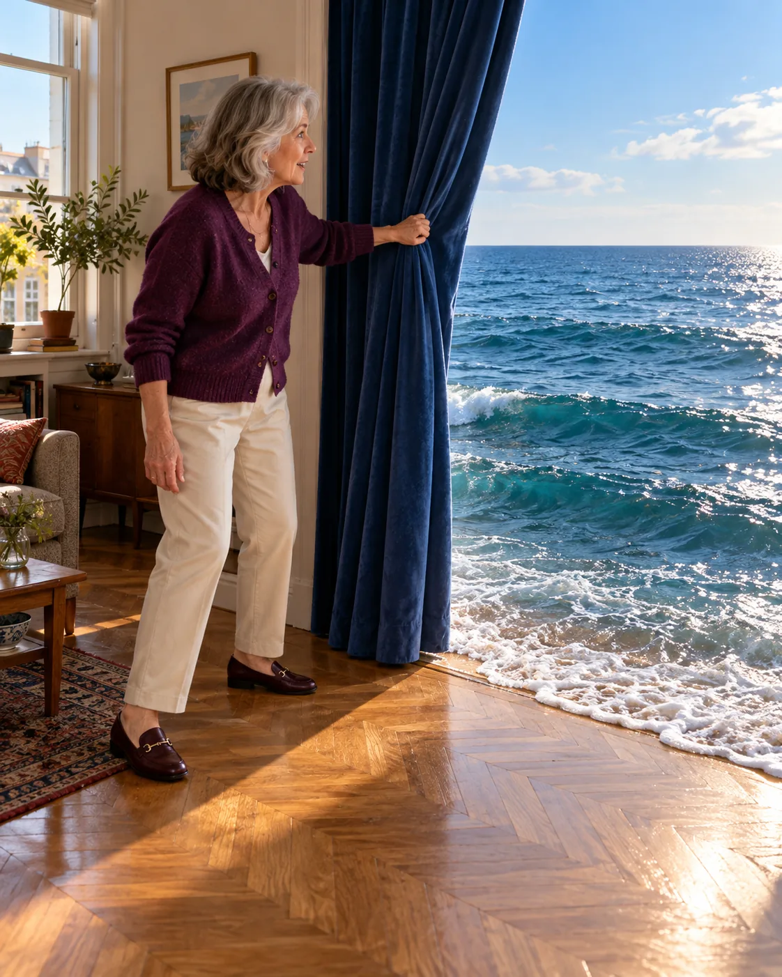 Curtain Ocean Reveal, made with GPT Image 2.5 Sunburst