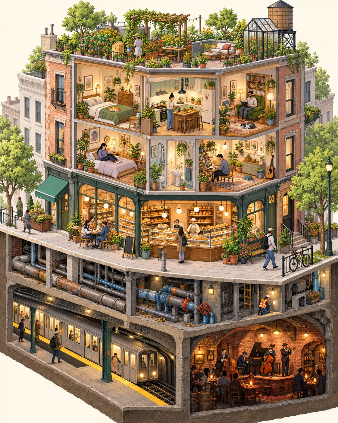 City Cutaway, made with GPT Image 2.5 Sunburst