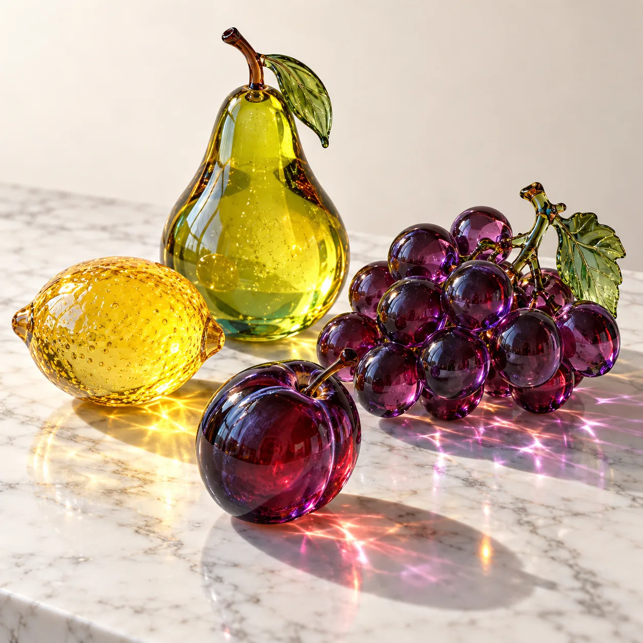 Glass Fruit, made with GPT Image 2.5 Sunburst