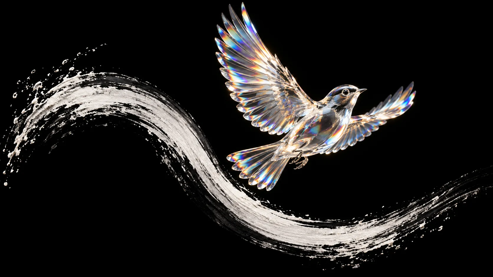 Glass Songbird, made with GPT Image 2.5 Sunburst