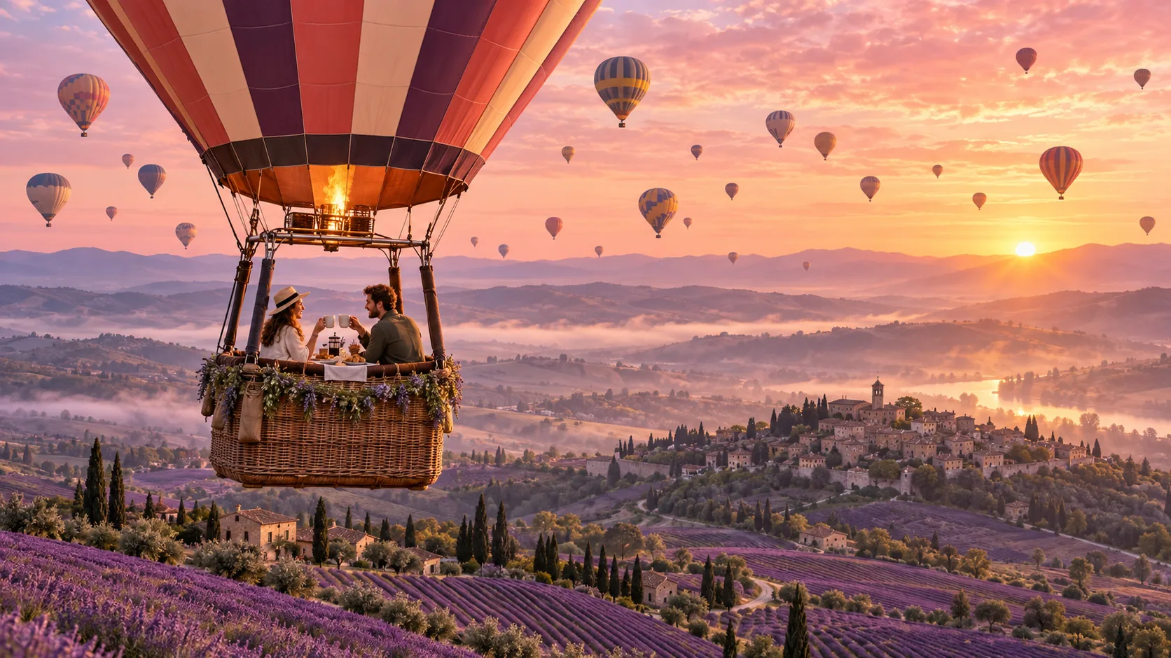 Balloon Breakfast, made with GPT Image 2.5 Sunburst