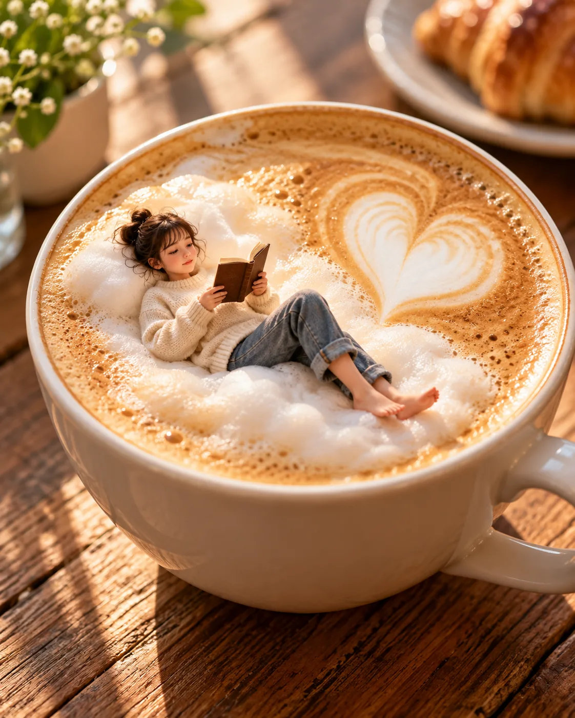 Latte Nap, made with GPT Image 2.5 Sunburst