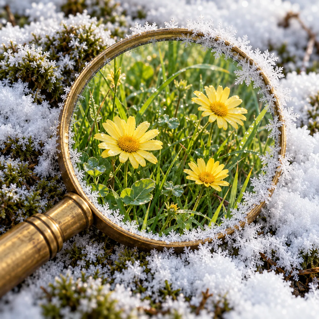 Magnifying Glass Summer, made with GPT Image 2.5 Sunburst