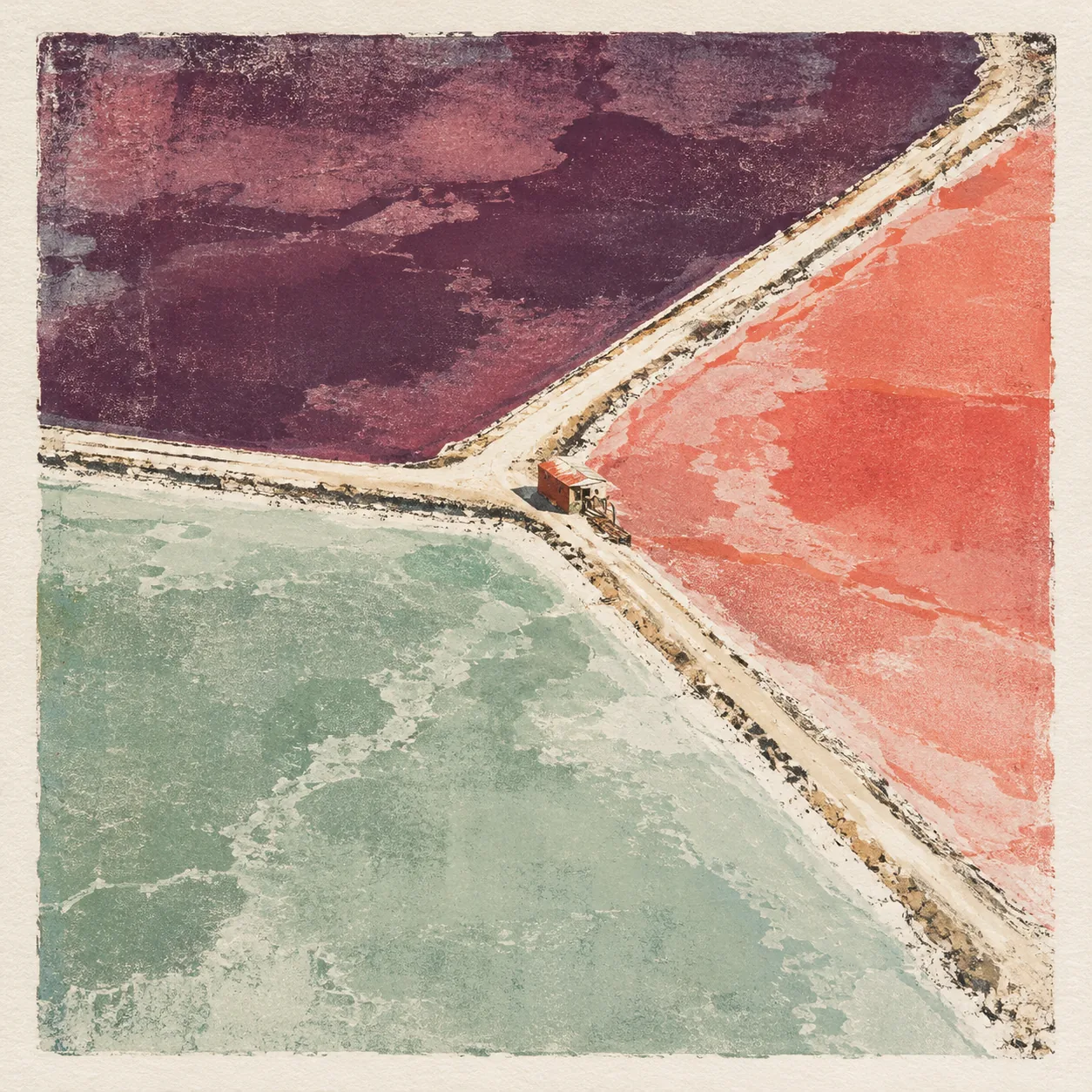Salt Pan Impressions, made with GPT Image 2.5 Sunburst
