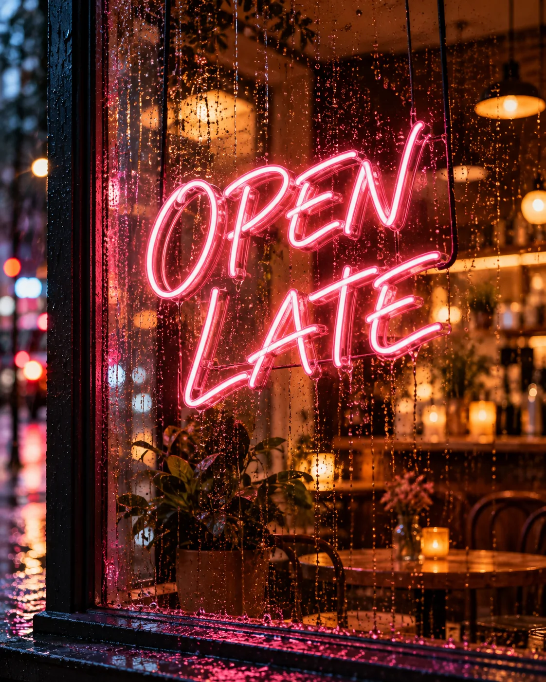 Open Late Sign, made with GPT Image 2.5 Sunburst