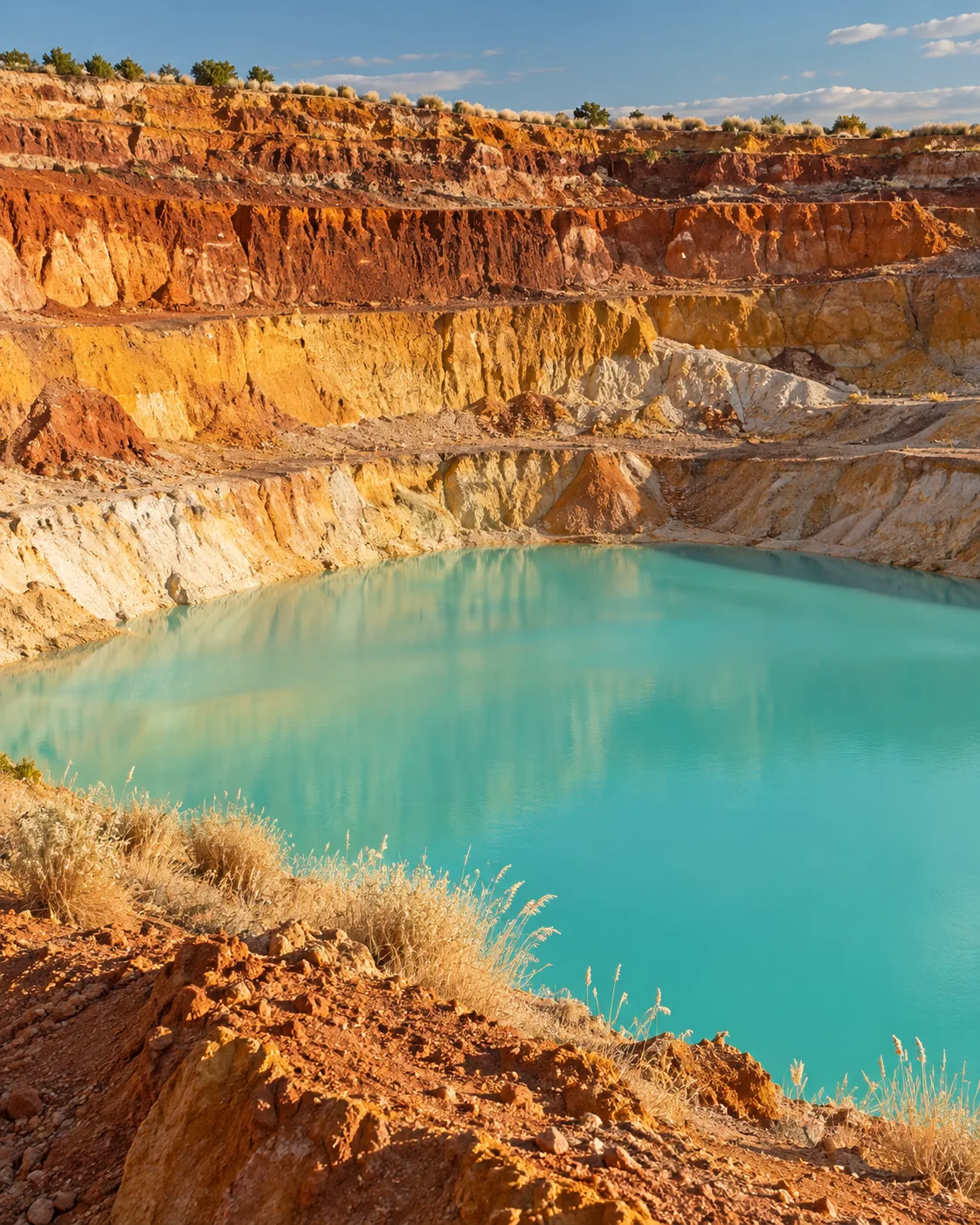 Ochre Rainwater Basin, made with GPT Image 2.5 Sunburst