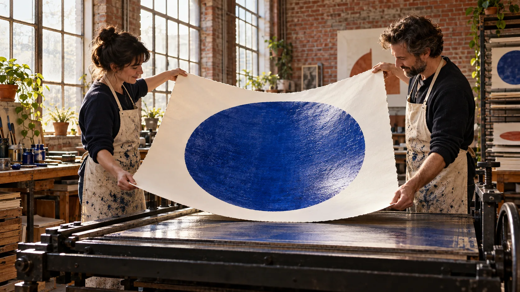 First Blue Sheet, made with GPT Image 2.5 Sunburst