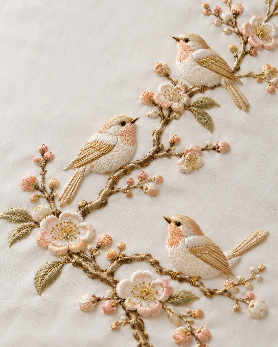 Embroidered Branch, made with GPT Image 2.5 Sunburst