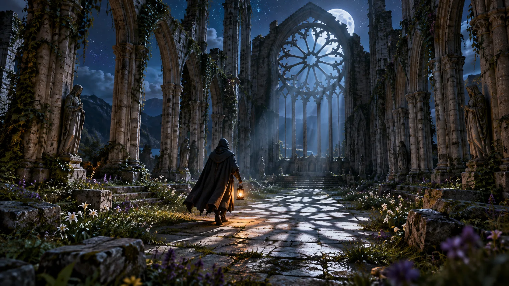 Moonlit Aisle, made with GPT Image 2.5 Sunburst