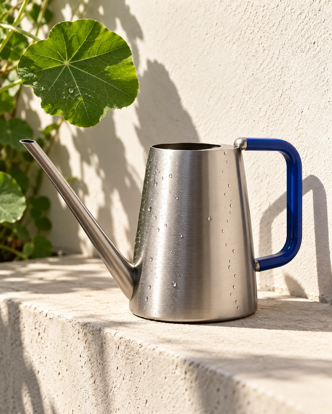 Titanium Watering Can, made with GPT Image 2.5 Sunburst