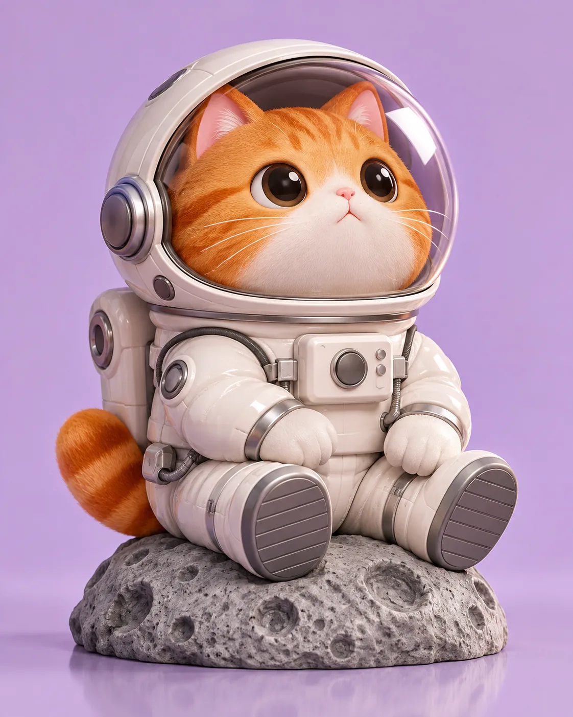 Astronaut Cat Toy, made with GPT Image 2.5 Sunburst