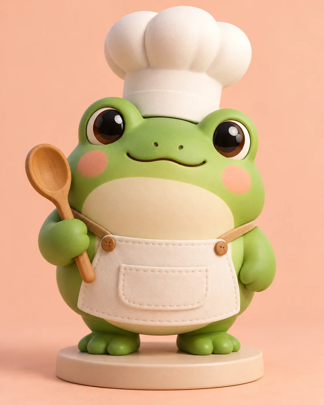 Frog Chef Figure, made with GPT Image 2.5 Sunburst