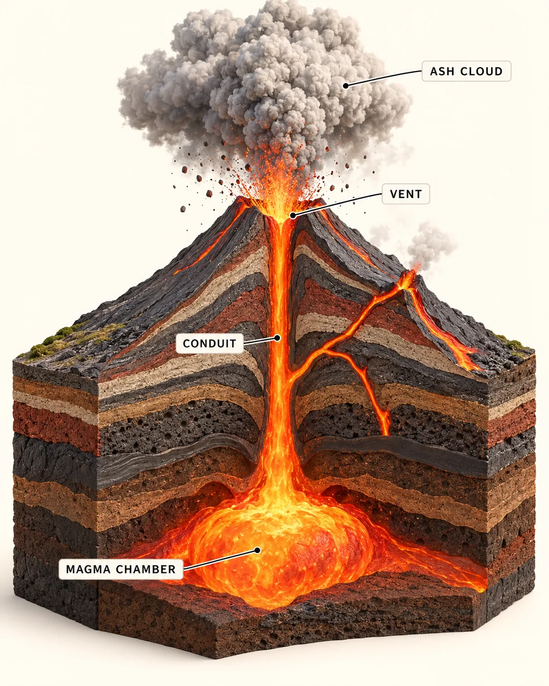 Volcano Cutaway, made with GPT Image 2.5 Sunburst