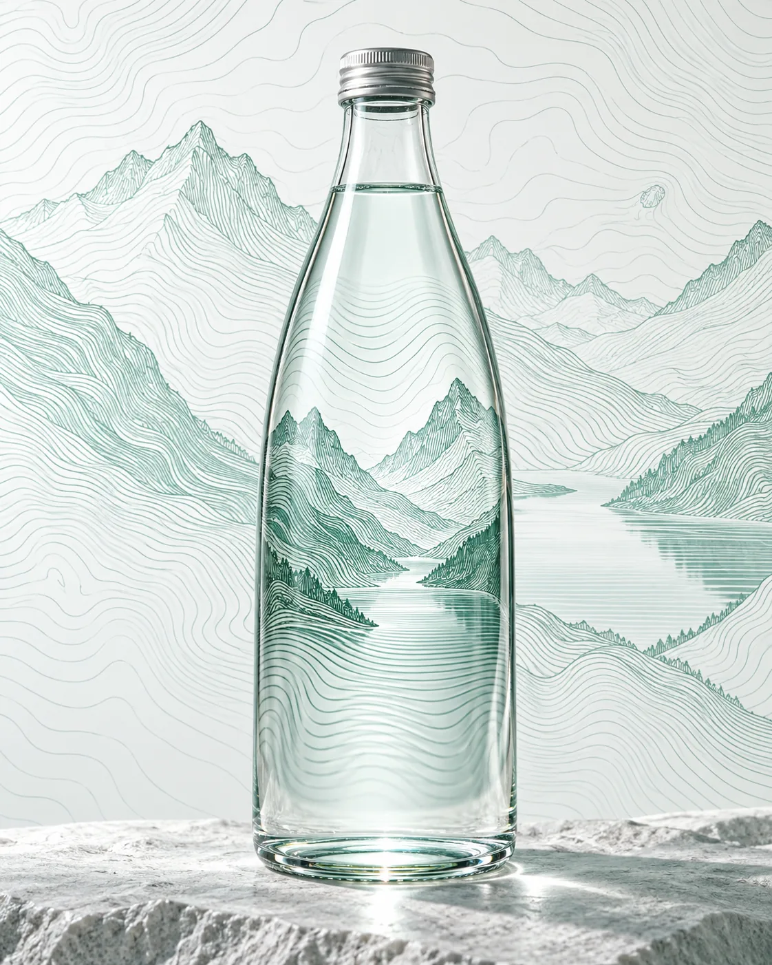 Contour Water, made with GPT Image 2.5 Sunburst