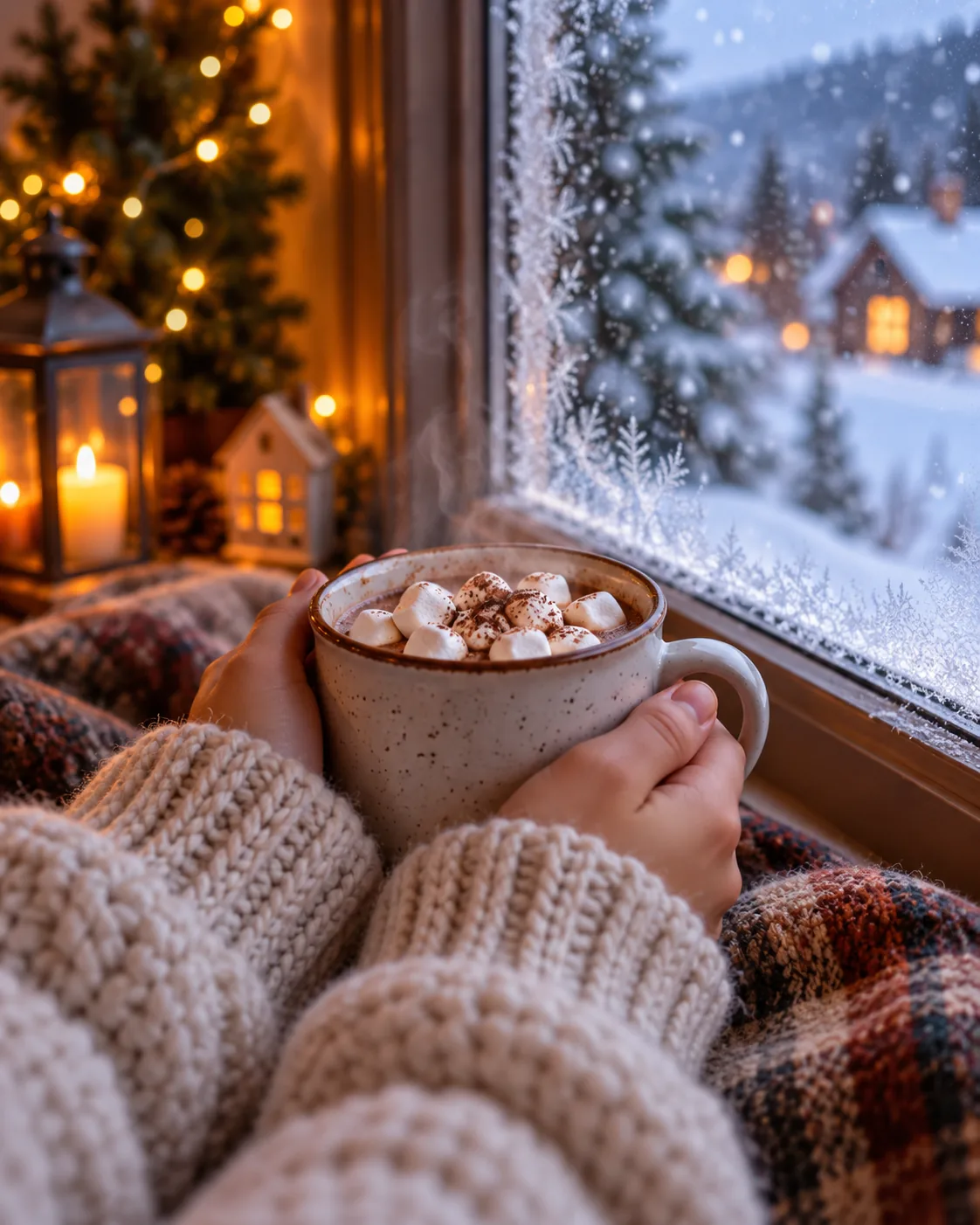 Snow Day Cocoa, made with GPT Image 2.5 Sunburst