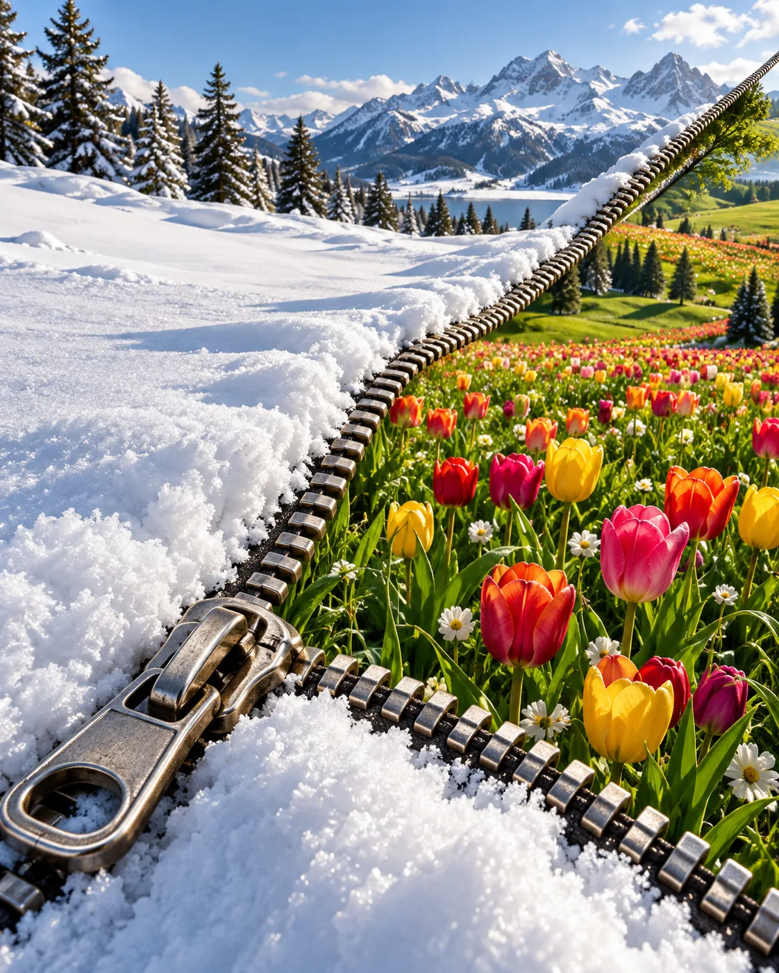 Unzipping Spring, made with GPT Image 2.5 Sunburst