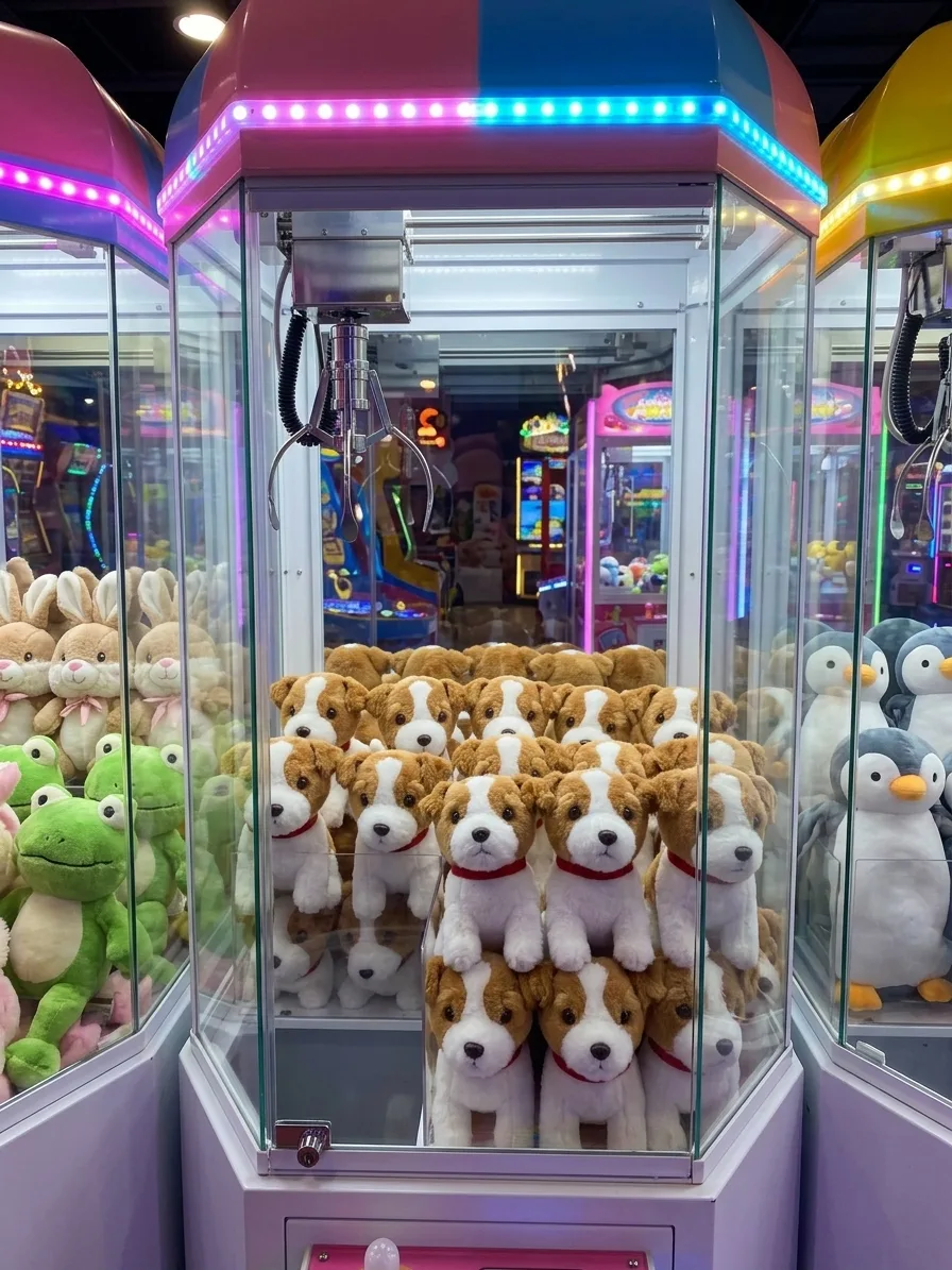Pet Plush Claw Machine, made with Nano Banana 2.1