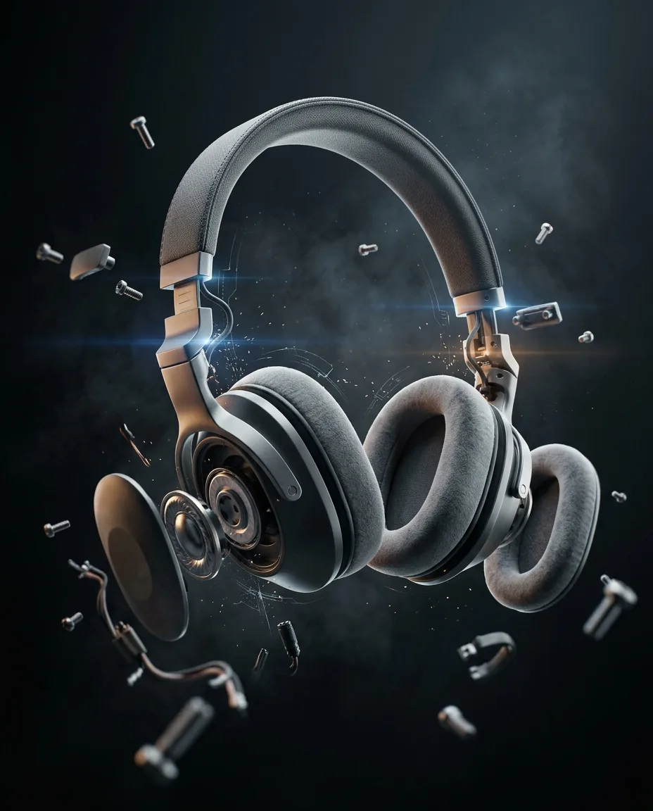 Product Assembling Itself, made with Nano Banana 2.1