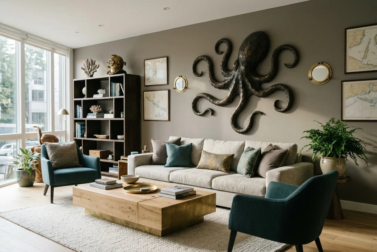 Themed Living Room, made with Nano Banana 2.1