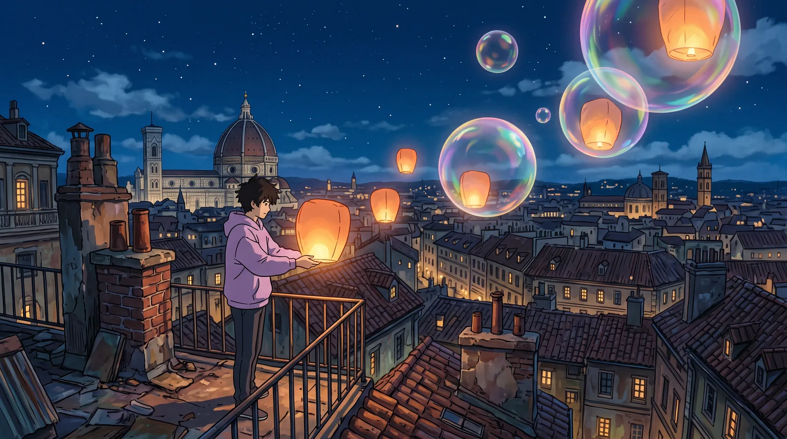 Lantern Bubbles