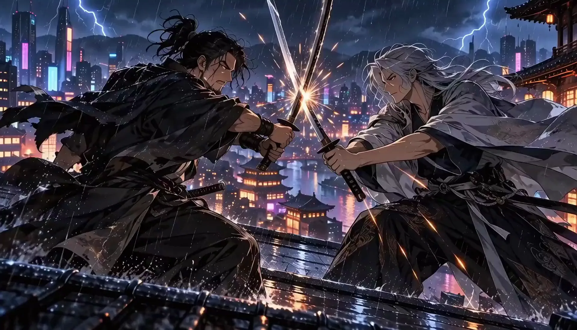 Rooftop duel