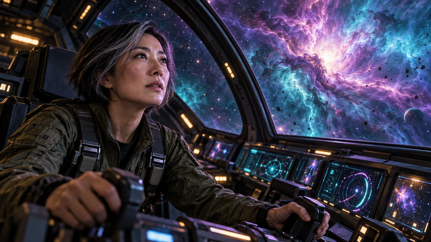 Into the nebula