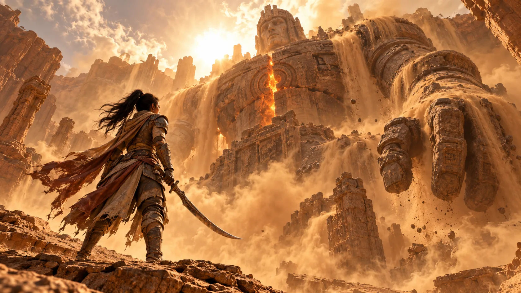 The colossus wakes