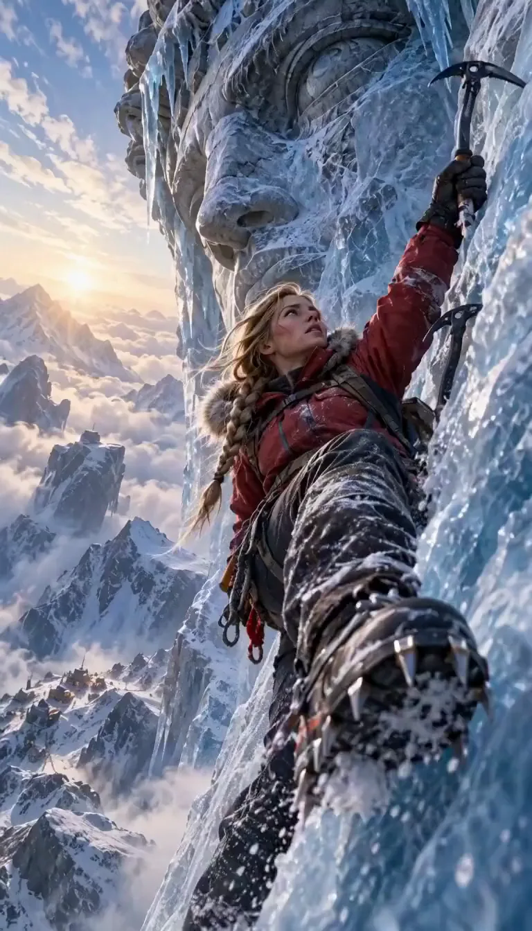 Summit of the frozen god